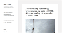 Desktop Screenshot of naust.org