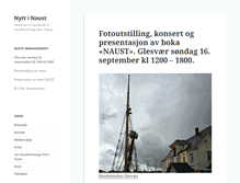 Tablet Screenshot of naust.org